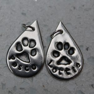 Paw Print Charm